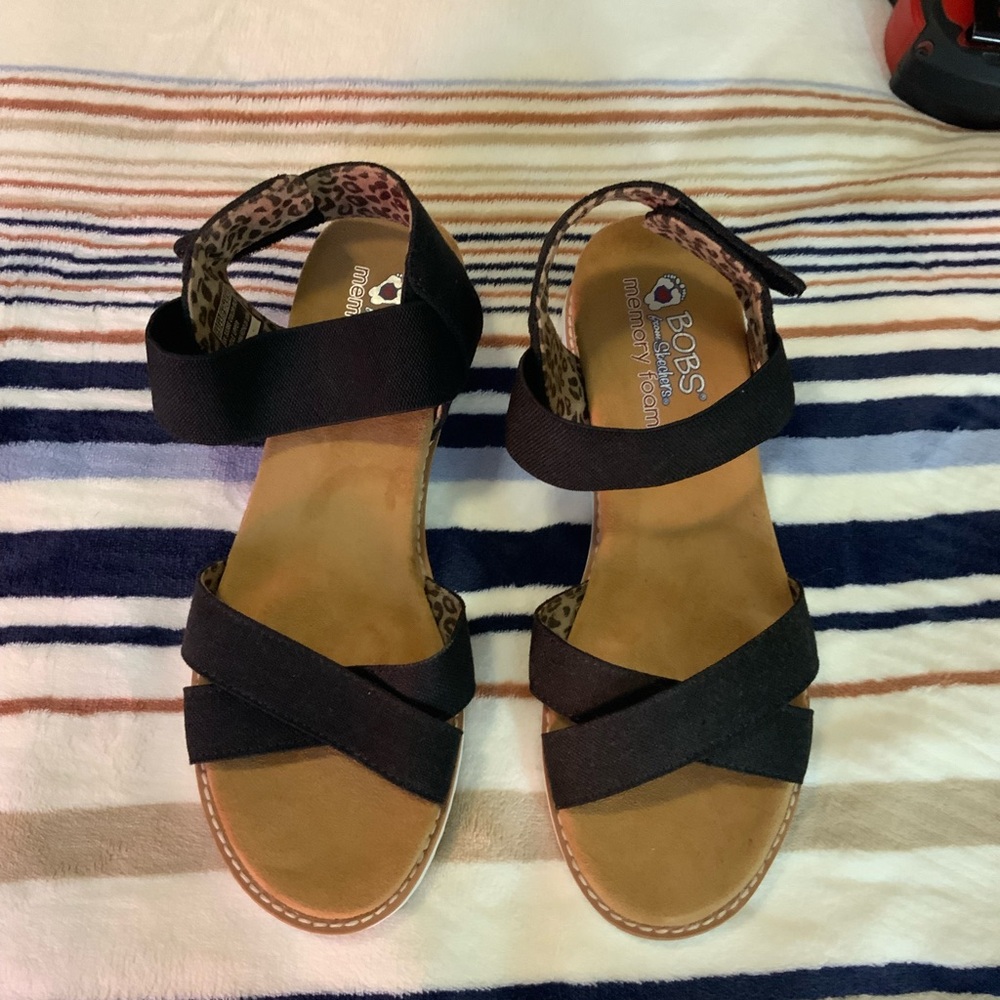Bobs Skechers memory foam sandals